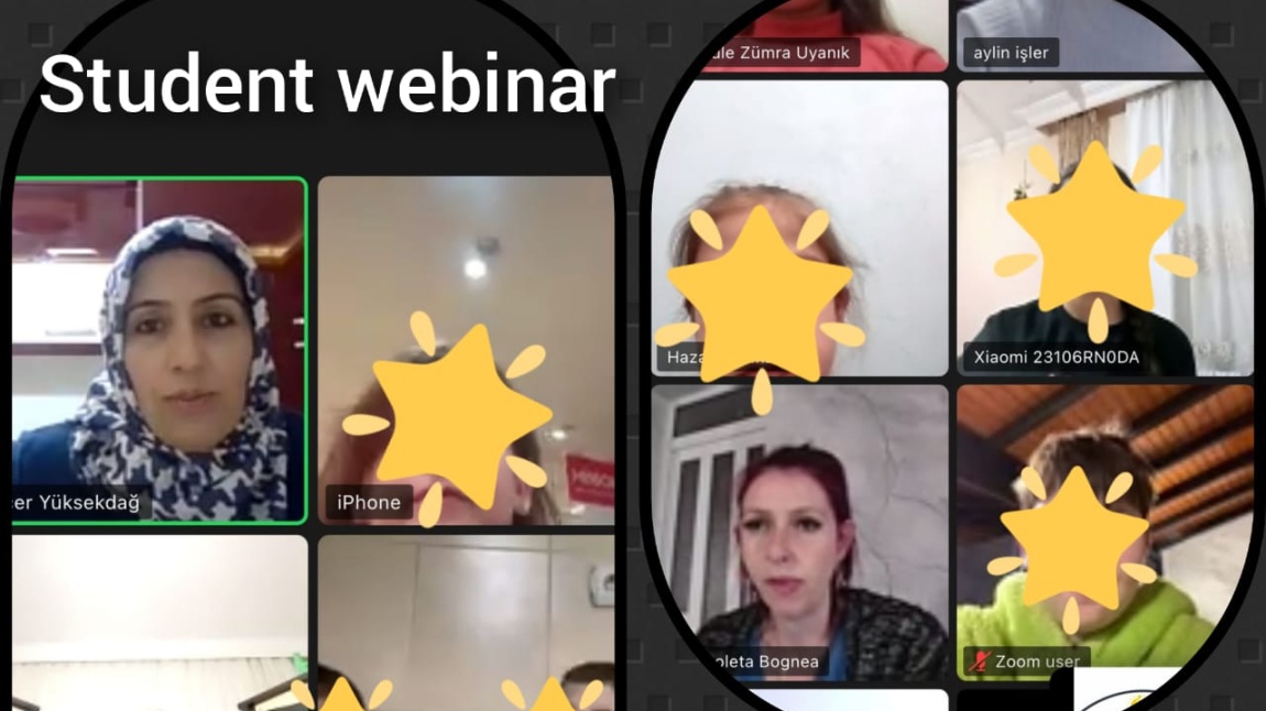 E-Twinning Projesi (Küçük Çabalar Büyük Kazançlar): Öğrenci Öğretmen Webinar